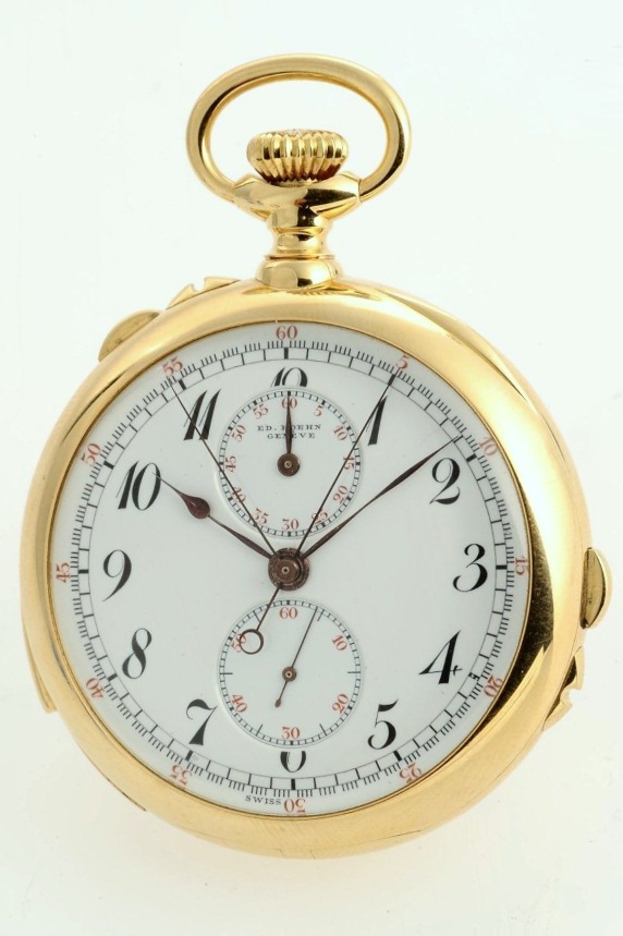 Minute repeater split-seconds chronograph